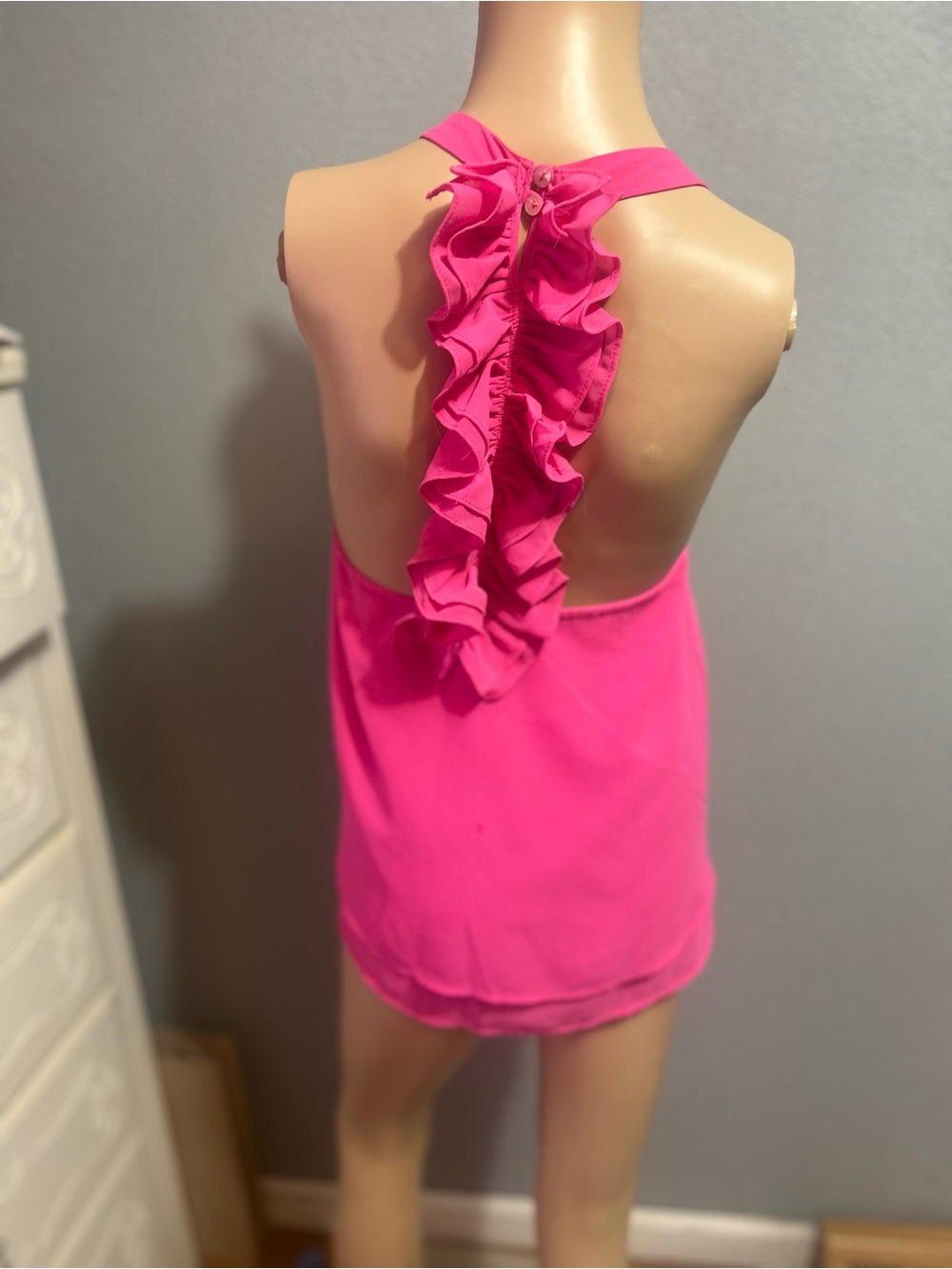 Cyrus tank size large with back detail
